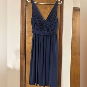 RSVP Deep Blue Midi Dress